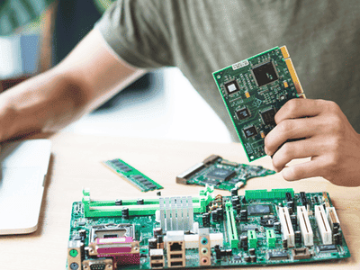 Manutenção corretiva de computadores corporativos